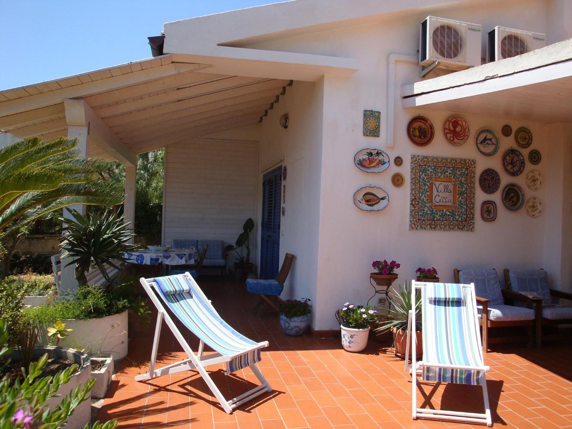 Villa Cetta B&B San Leone Bagian luar foto